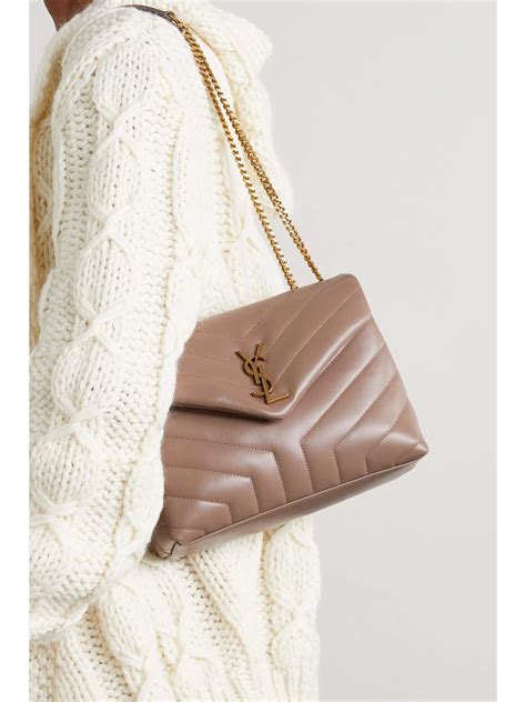 ysl taupe bag|ysl lulu bag.